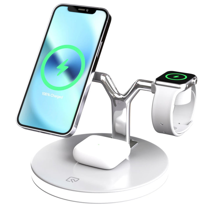 3-in-1 MagSafe Wireless Charger – Fast & Convenient Charging | Available at Arabised.shop - AraBised