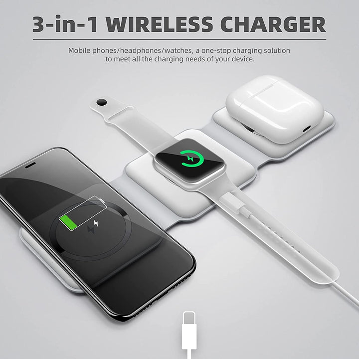 3-in-1 Wireless Charging Pad - AraBised