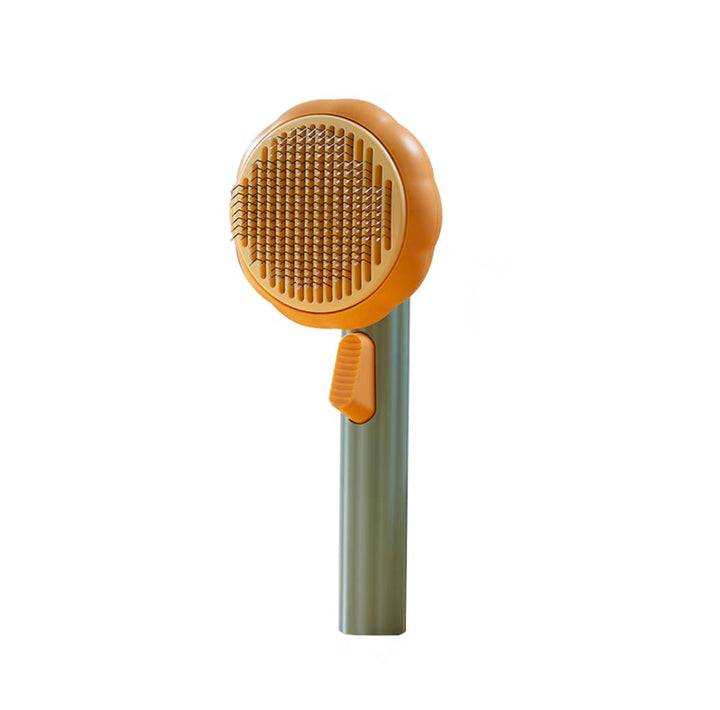 Self Cleaning Slicker Brush for Dogs and Cats, Pet Grooming Brush, Pet Hair Brush for Removes Tangles Hair and Loose Undercoat,for all Dogs and Cats - AraBised