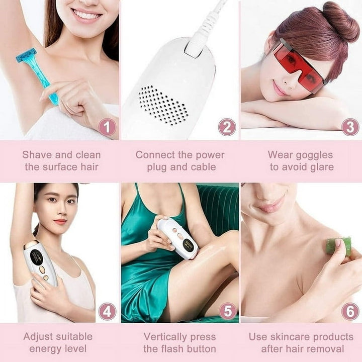 Portable Laser Hair Removal Device - AraBised