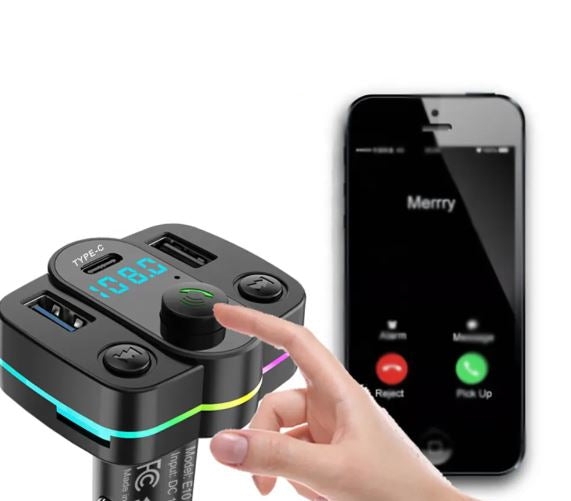 Hootoo Car MP3 – Original Bluetooth FM Transmitter | Available at Arabised.shop - AraBised